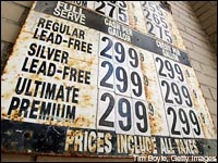 gas station